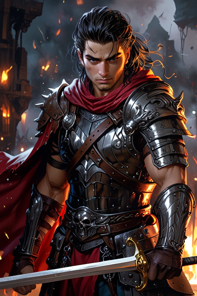 Krieger Charakterbild