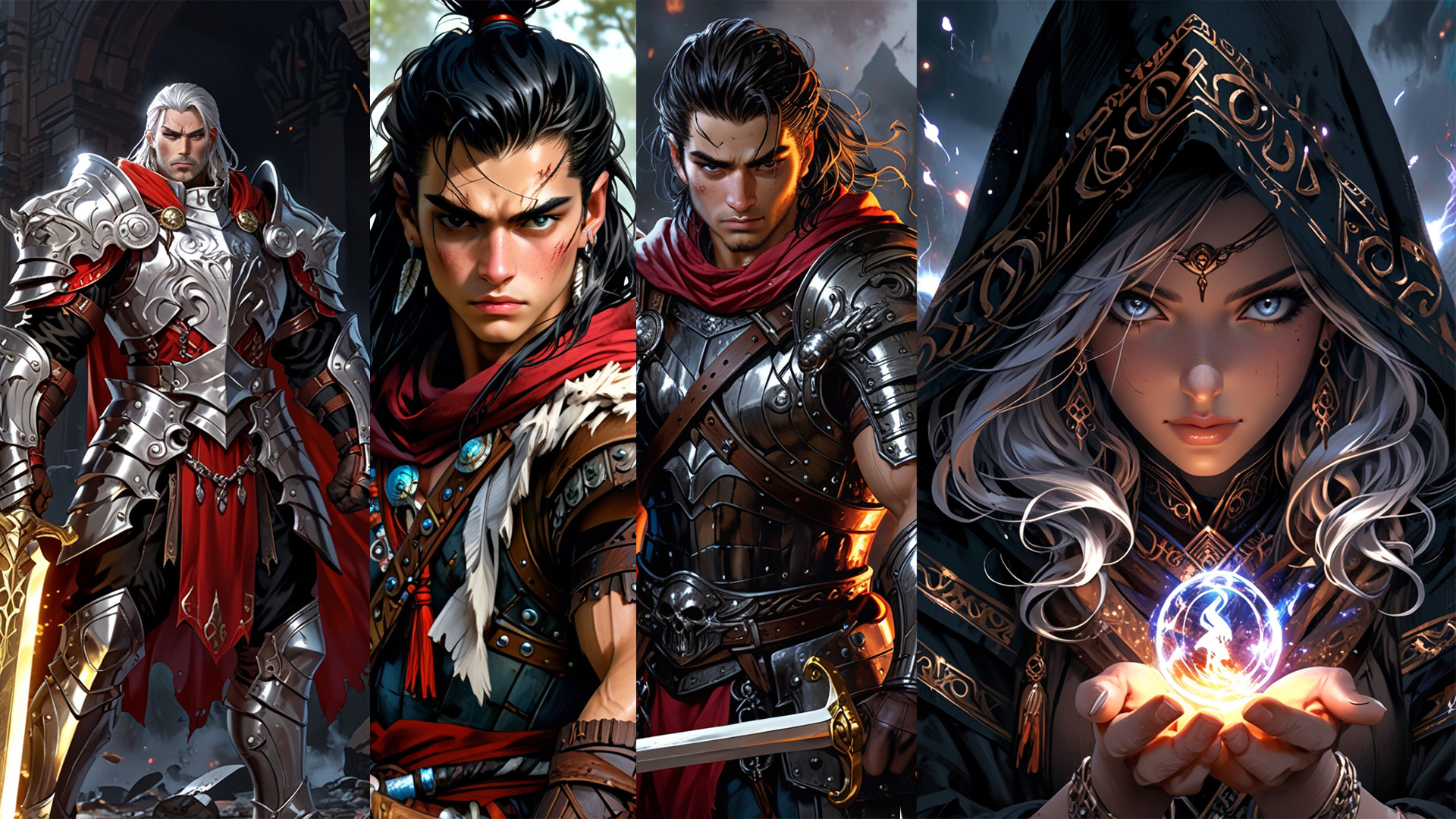 Die Charaktere aus Der Dunkle Wald